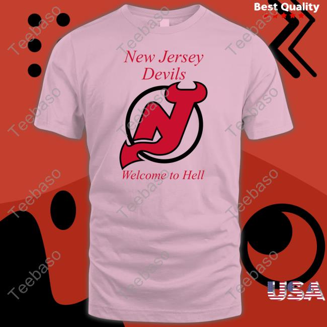Just benedict new jersey devils welcome to hell T-shirt, hoodie